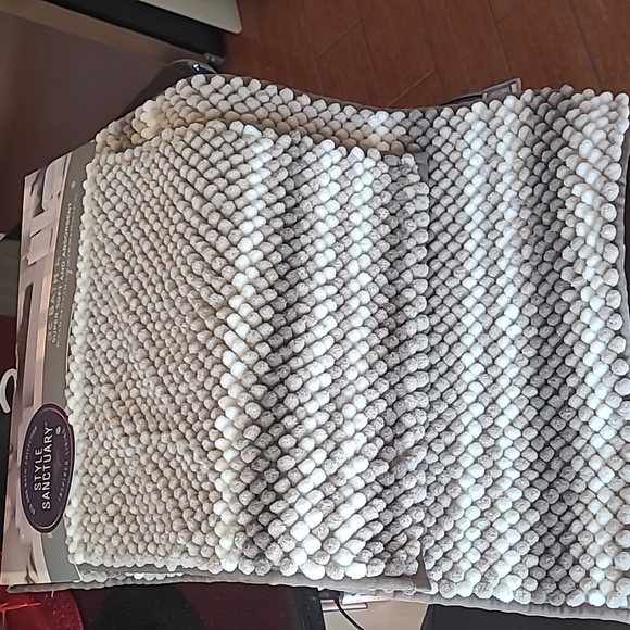 Style Sanctuary 2pc Bath Rug Set - Picture 2 of 10